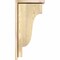 Ekena Millwork Newport Rough Sawn Corbel w/Backplate, Douglas Fir, 6"W x 12"D x 24"H COR06X12X24NEW01RDF - alternate 4